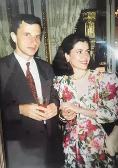 Mihaela si Mircea Geoana – 1992
