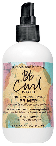 Primer pentru bucle Bb. Curl Pre-Style/Re-Style Primer, Bumble and bumble, 112 lei (disponibil în Sephora)