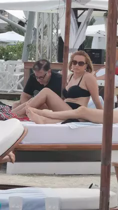 Andreea Esca în costum de baie