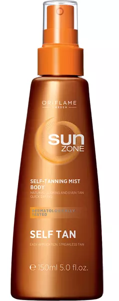 Spray autobronzant pentru corp Sun Zone, Oriflame, 34,9 lei