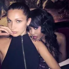 Bella Hadid, Naomi Campbell