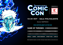 Comic Con se extinde în România. În toamna anului 2019, are loc prima ediție Transylvania Comic Con