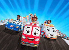 „Micii pompieri”, un nou serial animal, are premiera la Disney Junior. Programul de difuzare