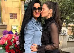 Cum arată Ami Teiceanu, mama Carminei. Fosta iubită a lui Liviu Vârciu are 44 de ani și un trup de fotomodel