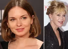 Imagini de colecție cu Stella. Cum arată fiica lui Antonio Banderas și a lui Melanie Griffith. Are 28 de ani și trăsături de model