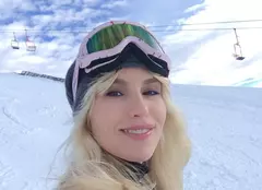 Corina Bud ar da oricând o lună la sala pe o zi pe pârtie