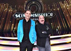 Romică Țociu, co-prezentatorul lui Dan Negru, la „Scena Misterelor”