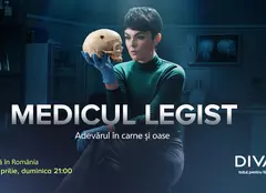 Serialul „Medicul legist”  va fi difuzat în premieră la DIVA începând de duminică, 14 aprilie