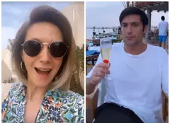 O nouă vacanță! Adela Popescu și Radu Vâlcan, sejur în Egipt alături de persoane dragi lor