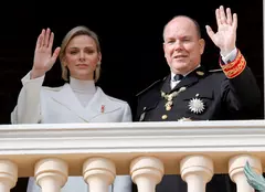 Fotografie rară cu cei patru copii recunoscuți ai prințului Albert de Monaco