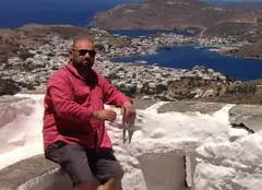 Chef Scărlătescu a gătit pe o insulă pustie din Grecia