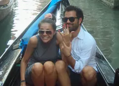 FOTO: Irina Gologan a fost cerută de soţie la Veneţia