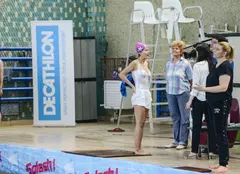 Anamaria Ferenț, la antrenamente pentru “Splash! Vedete la apă” (Antena 1)