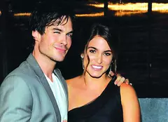 Ian Somerhalder („Jurnalele vampirilor”) se iubeşte cu Nikki Reed („Saga Amurg”)