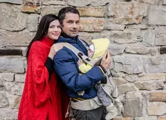 Anca Lungu (Antena 1) și-a dus fetița în vacanță în Bucovina