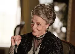 Maggie Smith nu s-a uitat niciodată la „Downton Abbey”
