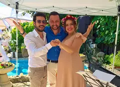 Marius Moga şi Bianca Lăpuşte au devenit soț și soție în weekend