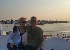 Cristi Hrubaru și-a dus soția în vacanță în Grecia: au călătorit pe două roți