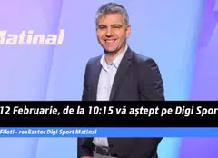 Emisiune nouă la Digi Sport 1, Dan Filoti prezintă “Digi Sport Matinal”