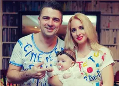 Liderul trupei Vunk, Cornel Ilie, și-a botezat fetița