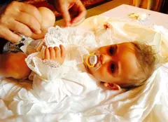 În weekend, Alina Pușcaș și-a botezat fiul