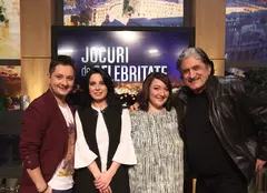 Invitații serii la „Jocuri de celebritate”: Anca Dumitra, Ecaterina Țugulea, Ovidiu Niculescu și Jean Paler sunt puși pe glume