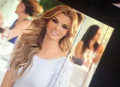 Marjorie de Sousa s-a întors pentru scurt timp pe platourile de filmare