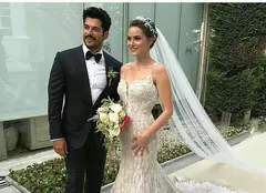 FOTO. Nunta anului în Turcia. Burak Özçivit („Dragoste infinită”) şi Fahriye Evcen s-au căsătorit