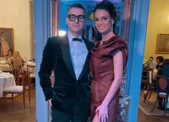 GALERIE FOTO. Anca Serea şi Adi Sînă şi-au botezat cel de-al şaselea copil