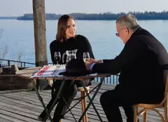 Ioana Maria Moldovan și Mircea Dinescu, filmări cu surprize la „Poezie și delicatețuri” (Prima TV)