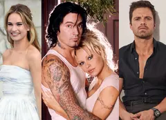 De la Cenușăreasa la Pamela Anderson! A apărut trailerul miniseriei „Pam & Tommy”, cu Sebastian Stan și Lily James