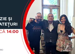 Paula Seling și Ovi vin la ”Poezie și delicatețuri” cu Mircea Dinescu