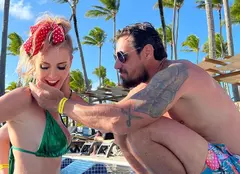 Daniel Pavel și iubita lui, imagini de vis din vacanță. Ana Maria arată impecabil în costum de baie