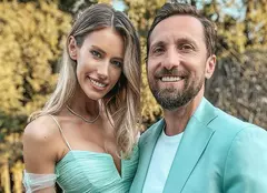 Dani Oțil și Gabriela Prisăcariu s-au asortat perfect la petrecerea unde Horia Brenciu a fost naș de botez. Ce vedete au mai participat