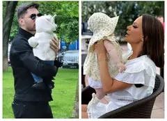 Ce spune Victor Vrînceanu despre fiica pe care o are cu Andreea Antonescu. „Nimic nu poate să se compare cu zâmbetul ei”