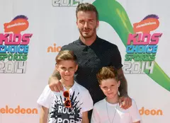David Beckham este un tată strict