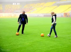 FOTO| Andreea Esca, interviu exclusiv cu Gheorghe Hagi de ziua lui