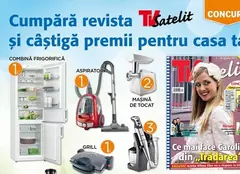CONCURS: Câștigă electrocasnice Gorenje cu revista „TV Satelit”!