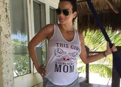 Silvia Navarro, mândră de burtica ei