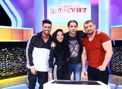 FOTO. Dorian Popa, Ruby, Cătălin Moroșanu fac echipă, la “Te pui cu blondele?”