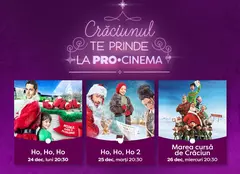Pe 24, 25 și 26 decembrie comedia se împletește perfect cu atmosfera de Crăciun, la PRO Cinema