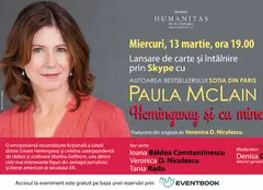 Editura Humanitas lansează miercuri, 13 martie, romanul „Hemingway și cu mine“