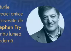 Stephen Fry, celebrul actor britanic, este autorul celor mai amuzante legende grecești în cartea „Mythos”
