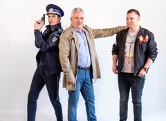 Actorul Teodor Corban, în rolul primarului din „Mangalița”. Cine sunt ceilalți actori care joacă în noul serial de comedie de la Antena 1