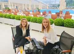 Camelia Potec, o campioană timidă: ”Sunt complet diferită în apă. Pe uscat sunt timidă, în apă sunt războinică!”