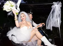 Gwen Stefani și Blake Shelton s-au căsătorit. Primele imagini de la nunta celor doi