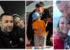 Cum se împarte Smiley între... fete! Artistul este vizitat la filmări de Gina Pistol și de micuța Josephine