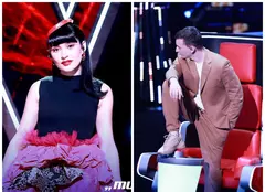 „Vocea României”, 7 octombrie 2022. Irina Rimes și Denis Roabeș se bat pe un concurent. „Mi-a fost greu să lupt cu mâinile legate”