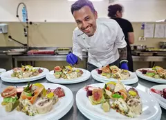 Cine este soția lui Chef Ștefan Popescu. De ce evită să gătească împreună, deși Alina este pasionată de arta culinară