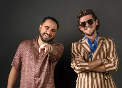 Emi și Cuza, show total ȋn semifinala Te cunosc de undeva 2024, sezonul 20. S-au transformat în Ristei și Vescan